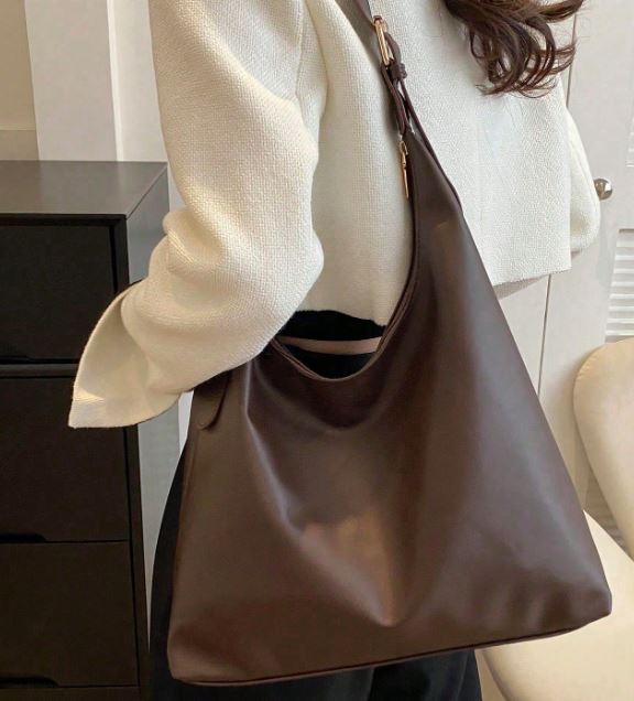 Vintage Large Capacity Shoulder & Crossbody Bag for Women