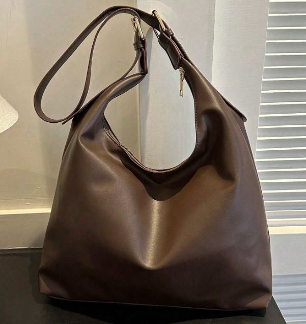 Vintage Large Capacity Shoulder & Crossbody Bag for Women