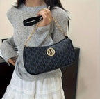 French Vintage Underarm Crossbody Bag for Women