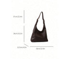 Vintage Large Capacity Shoulder & Crossbody Bag for Women
