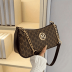 French Vintage Underarm Crossbody Bag for Women
