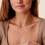 Cross Gold Plated Stainless Steel Necklace - Nine2Nine