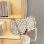French Vintage Underarm Crossbody Bag for Women