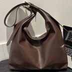 Vintage Large Capacity Shoulder & Crossbody Bag for Women