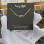 Evil Eye Gold Plated Stainless Steel Bracelet