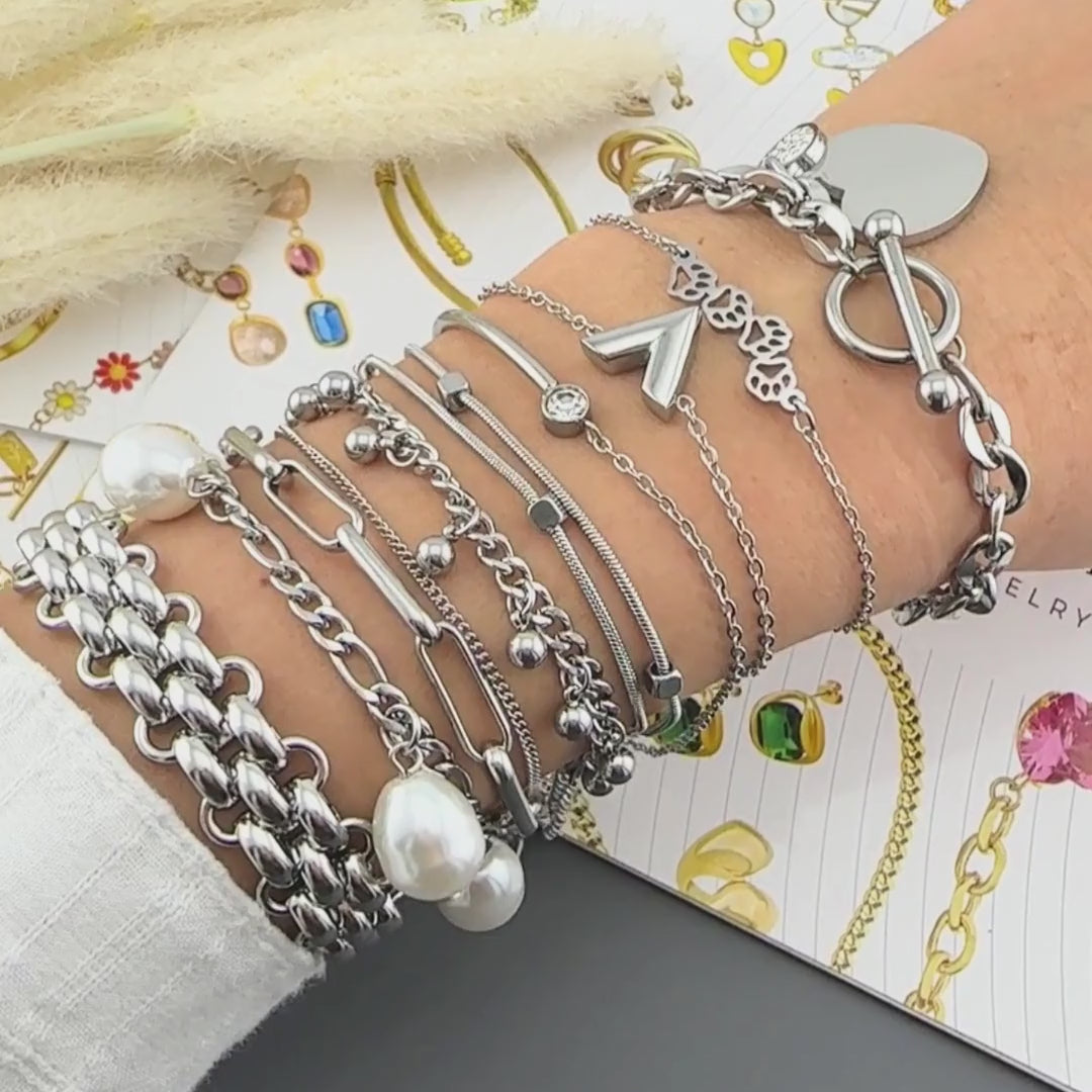Heart Stainless Steel Bracelet