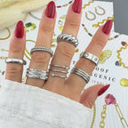 Cubic Zirconia Stainless Steel Ring